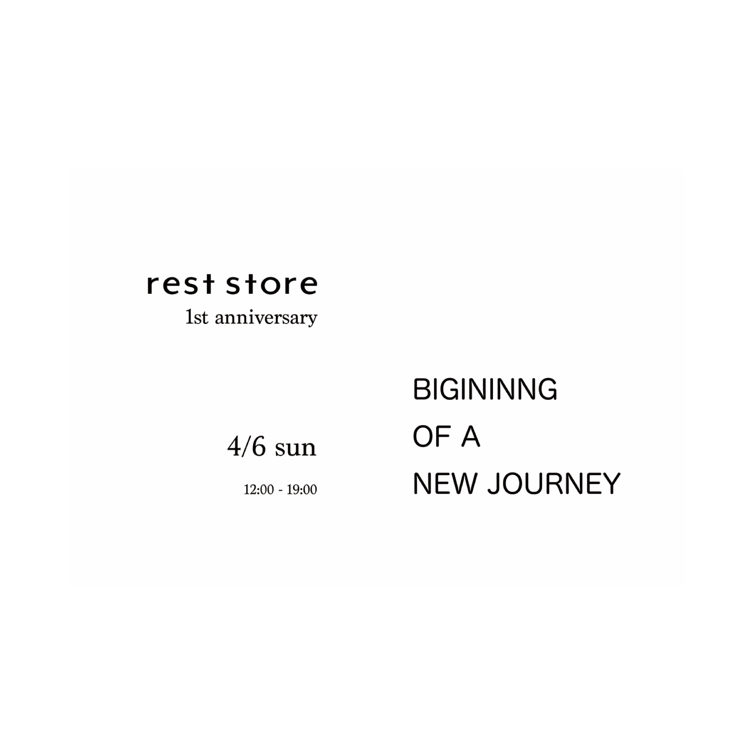 rest store 1st anniversary – rest store(レストストア)